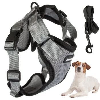Pressure-Free Dog Harness with Leash, Size L