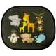Self-adhesive Car Side Window Sunshade Sun Visor Curtain Blind, Monkey