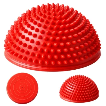 Spiky Sensory Massage Half Ball for Foot Relief and Rehab, Random Color