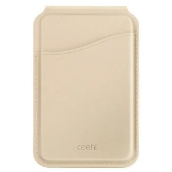 Uniq Coehl Esme Magnetic Wallet with Mirror and Stand Cream