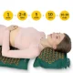 4FIZJO ECO XL Acupressure Mat with Pillow and Bag, Green