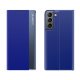 Samsung Galaxy A14 5G (SM-A146) / 4G (SM-A145F/DSN) Sleep Case Bookcase Cover with Kickstand, Blue