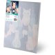 Massido Paint by Numbers Canvas 40x50 cm - Charming Cats Art Kit