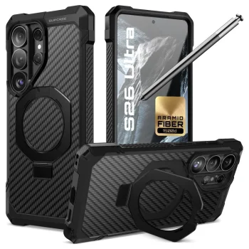 Supcase UB Grip Mag MagSafe Case for Samsung Galaxy S26 Ultra - Black