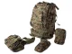 Tactical Military Survival Backpack with Pouches 48.5L Camouflage