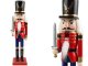 Christmas Wooden Nutcracker, Decorative Figurine, 30 cm