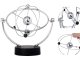 3D Metallic Magnetic Newton\'s Cradle Pendulum Souvenir for Office and Home \"Solar System\"