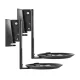 Maclean MC-997 Wall Mount Set for Sonos ERA 100, Black