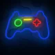 Forever Light PLEXI LED Neon Gamepad, Multicolor
