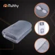 Ruhhy 26225 Electric Heated Blanket Throw, 180x130cm, Grey