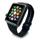 Karl Lagerfeld Apple Watch 42 / 44 / 45 mm Strap Silicone Choupette Heads, Black