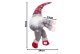 Christmas Gnome Curtain Tieback with Velcro, 40cm, Grey