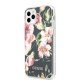 Guess iPhone 11 Pro Max Case Flower Collection, Navy Blue