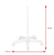 Glow Moonlight 8013/6\" LED Magnifying Lamp with Stand White (STORE DEMO)