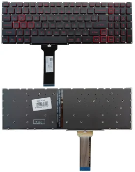 Keyboard for Acer Nitro 5 AN515-54 AN515-55 AN715-51 Backlit US