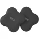 4FIZJO Yoga and Exercise Knee Pads, 2 pcs, Black