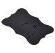 Malatec Self-Adhesive Labels, PVC, Black, 24 pcs