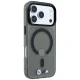 BMW M IML Glossy Metal Logo & Trims MagSafe Case for iPhone 17 Pro / 18 Pro, Black