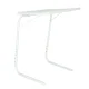 Foldable and Adjustable Laptop Table, 69 cm, White