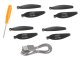 Drone Quadrocopter RC F9 6K HD Camera