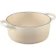 Cast Iron Casserole Le Creuset Signature Round 24 cm, 4.2 L, Meringue