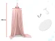 Kids Bed Canopy Tent, Pink, 290 cm