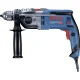 Impact Drill Bosch GSB 20-2, 850 W, 13 mm Keyless Chuck, L-CASE