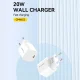 Wozinsky CMWCS USB-C PD 20W Wall Charger - White