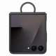 Samsung Galaxy Z Flip 7 (SM-F766B/DS) Original Silicon Case Cover with Ring, Black (EF-PF766TBEGWW)