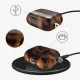 Tech-Protect Lamano Case for AirPods Pro 3, Black and Brown