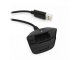 Xbox 360 Play & Charge USB charging cable for controller, black