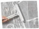 Window Squeegee and Cleaner with Crevice Brush