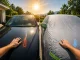 Waterproof Car Cover with Mirror Pockets, Size XL, Silver