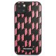 Apple iPhone 13 mini 5.4\" Karl Lagerfeld Monogram Plaque Case Cover (KLHCP13SMNMP1P), Pink