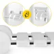 4Fizjo 1956 Folding Wall-Mounted Shower Seat, White