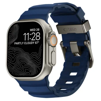 Tech-Protect Motion dirželis Apple Watch 44 / 45 / 46 / 49 mm, mėlynas