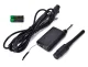 Wireless and Wired Microphone AG100B, Silver