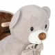 Plush Rocking Bear with Soft Seat and Sound