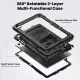 Tech-Protect Solid Case for Samsung Galaxy Tab A9+ 11.0 (X210/X215/X216) - Black