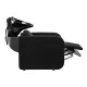 Gabbiano Sylvia Electric Hairdressing Washbasin with Footrest, Black