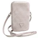 Guess Zip 4G Triangle Phone Bag with Strap - Pink