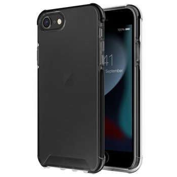 Apple iPhone 8 / 7 / SE (2020) (2022) 4.7" Uniq Etui Combat Case Cover, Black