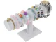 Jewelry Display Stand for Bracelets and Watches, Grey