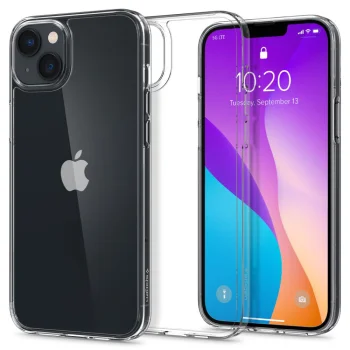 Spigen Airskin Hybrid Case for iPhone 14 Plus, Clear