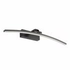 LED Vanity Light Over Mirror 24 in 60cm 10W for Bathroom, Neutral White, Matte Black