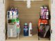 Two-Tier Kitchen Organizer with Basket, White