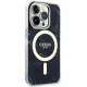 Guess iPhone 14 Pro Case Marble MagSafe, Black