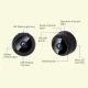 Wireless Mini WiFi Full HD Camera, Black