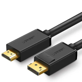 Ugreen Unidirectional DisplayPort to HDMI Cable 4K 30Hz 1.5m, Black (DP101)