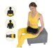 4Fizjo Shiatsu PRO+ masāžas spilvens, melns